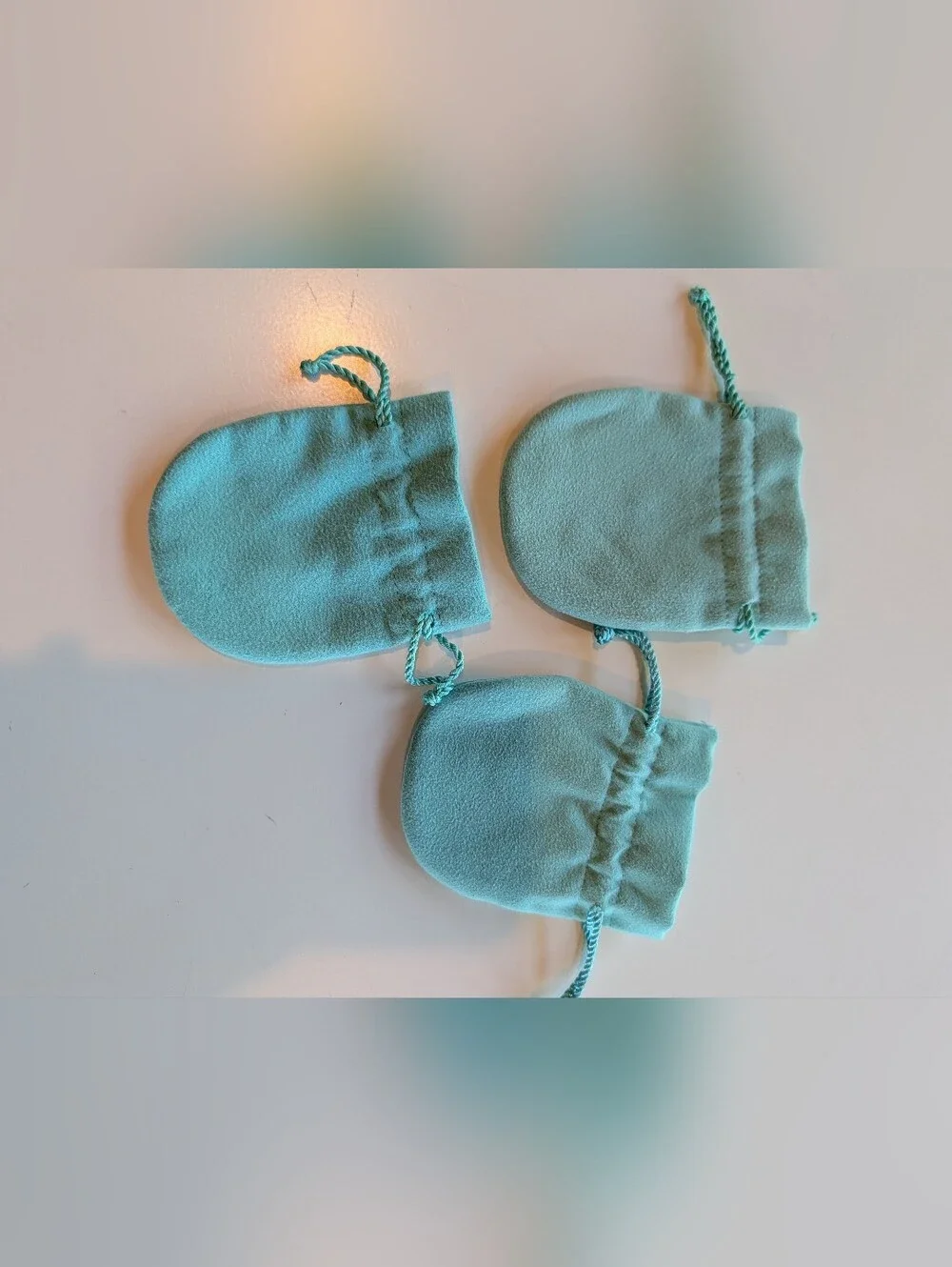 Tiffany & Co Jewelry Pouches Lot Of 3! - Picture 3 of 4